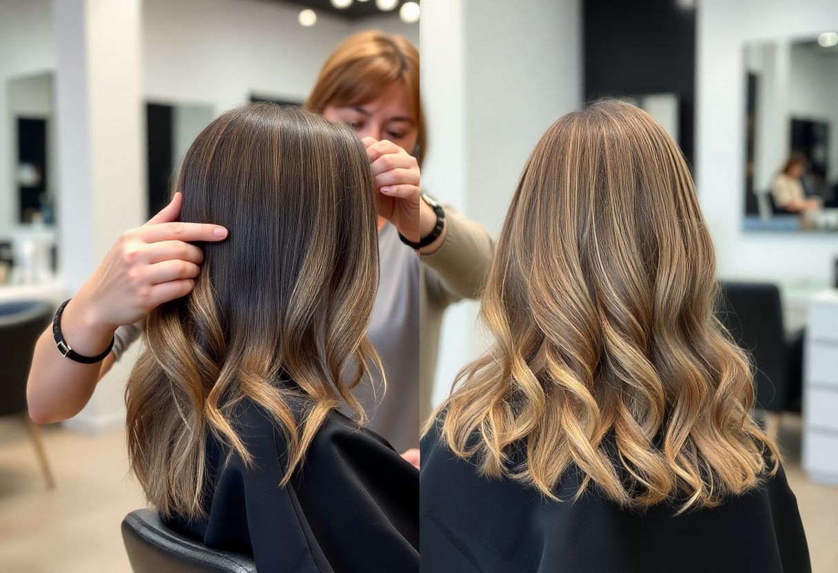 Quelle est la différence entre un balayage et des mèches ?