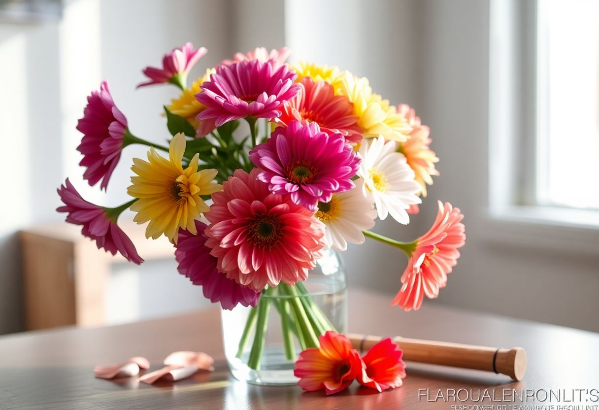 Astuces efficaces pour prolonger la vie de votre bouquet de fleurs