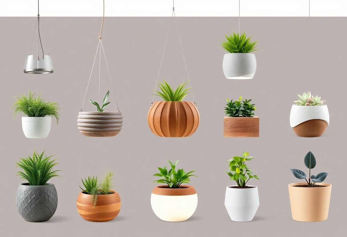 10 idées de cache-pots tendance pour embellir vos plantes d'intérieur