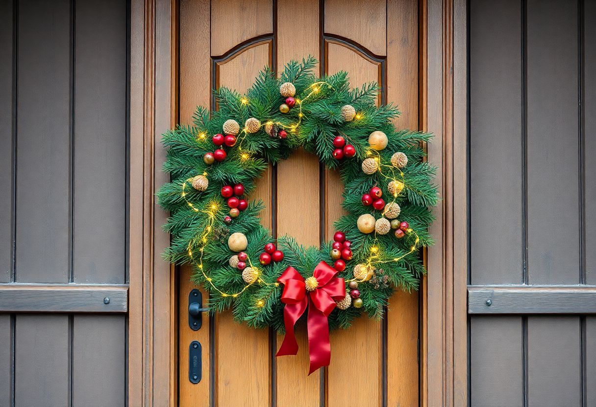 Découvrez les couronnes de Noël les plus spectaculaires de l'année