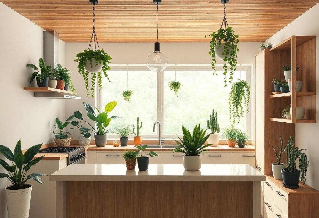 Les meilleures plantes d'intérieur pour embellir votre cuisine