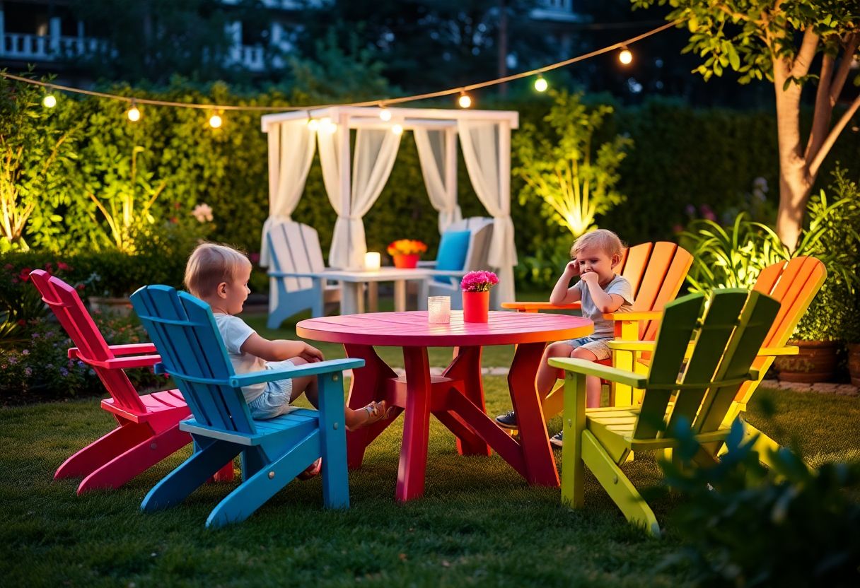 Guide des Meilleurs Emplacements pour Acheter du Mobilier de Jardin pour Enfants