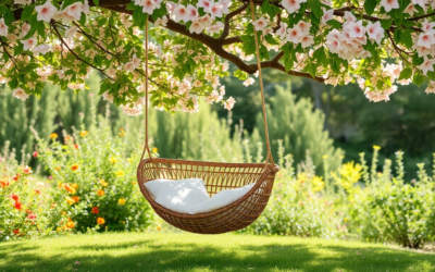 Les meilleurs fauteuils suspendus pour savourer l’été en plein air